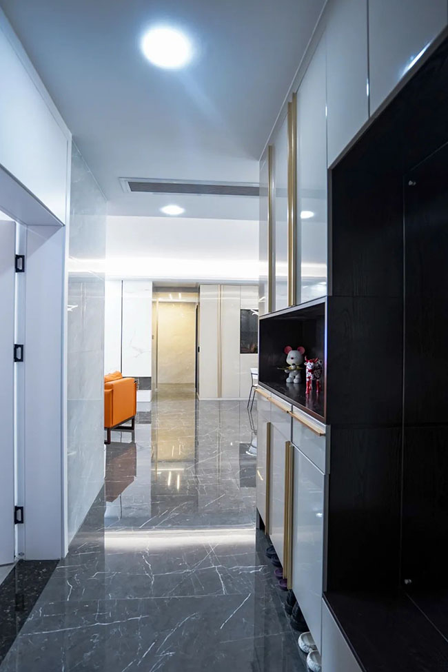 170㎡三居，現代輕奢風融入中式元素，體驗高雅生活